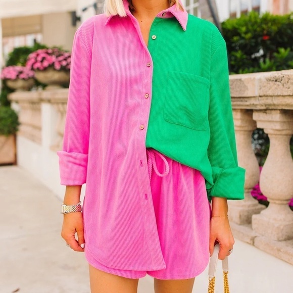 Buddy Love Pierce Corduroy Set - Strawberry Field Small - Picture 3 of 12